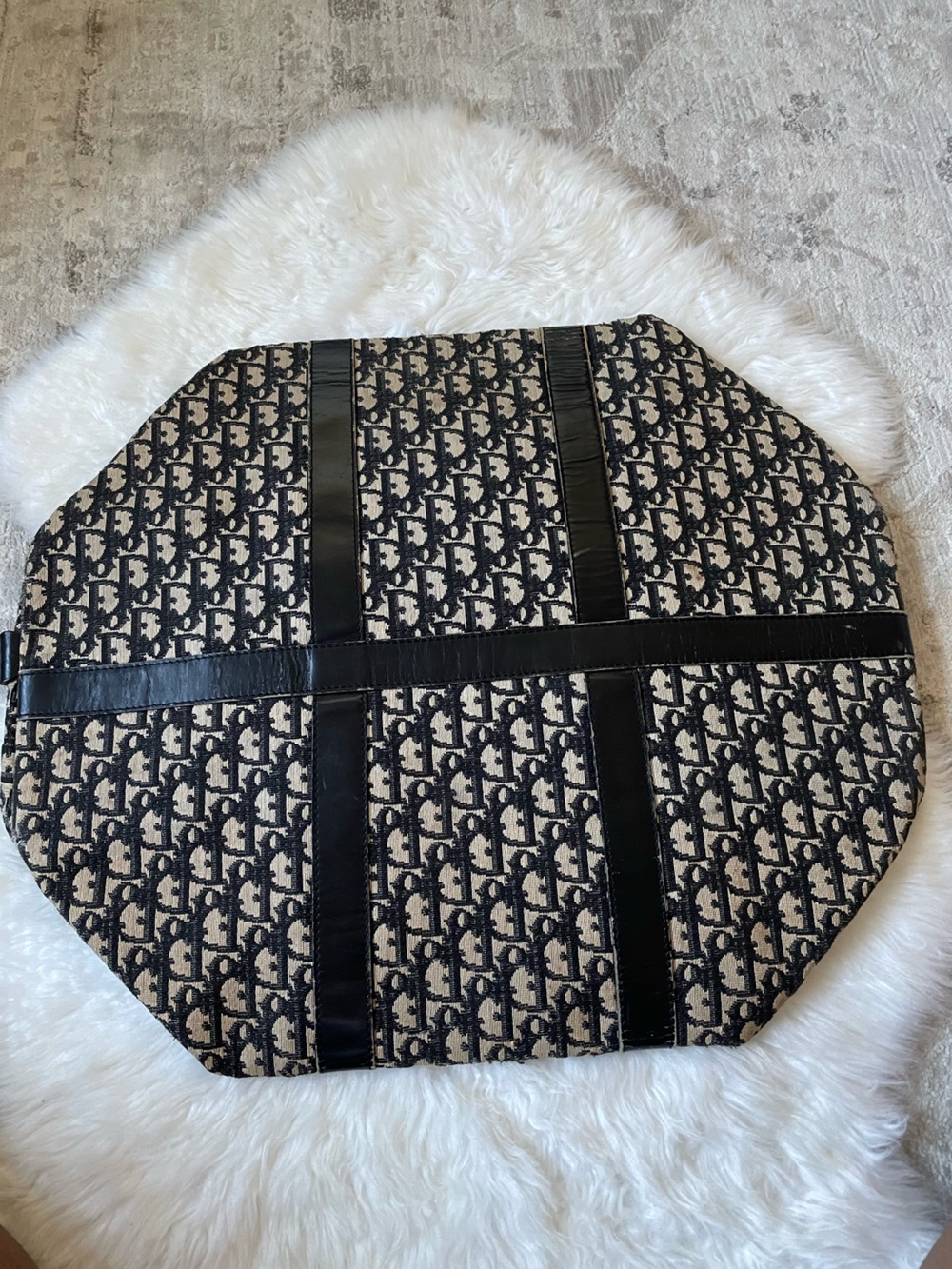 ✨VINTAGE✨ DIOR TROTTER XL DUFFLE BAG - Picture 3 of 16